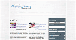 Desktop Screenshot of ocwedding.org
